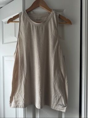 NOBULL Women's Beige Muscle Tank